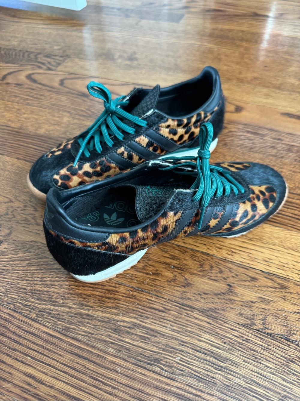 Adidas SL 72 Women’s size 6 Leopard Print sneakers